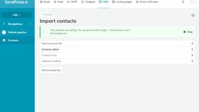 import CRM contacts